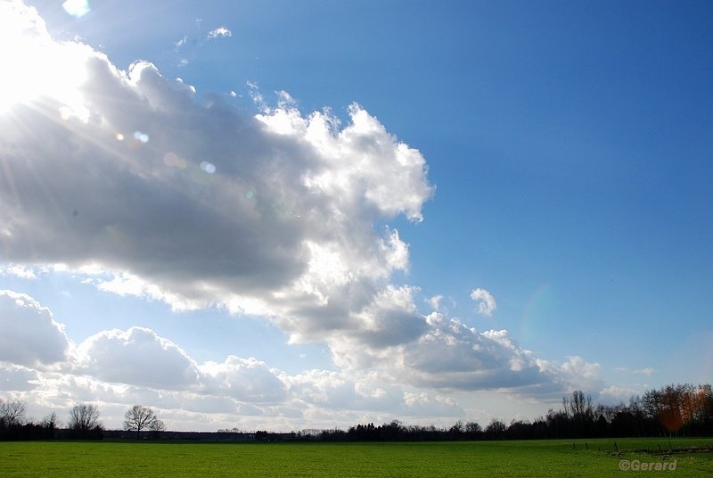 Lentelucht boven de Achterhoek.JPG - Lentelucht boven de Achterhoek